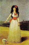 Francisco Jose de Goya Portrait of the Dutchess of Alba Germany oil painting artist